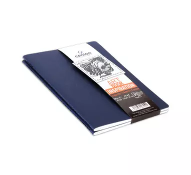 Блокнот для графики Canson "Art Book Inspiration" 14,8х21 см 30 л 96 г 2 шт (синяя лаванд + индиго.)