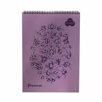 Блокнот для пастели Лилия Холдинг "Premium" А3 30 л на пружине (темно-розовый) "Lavanda"