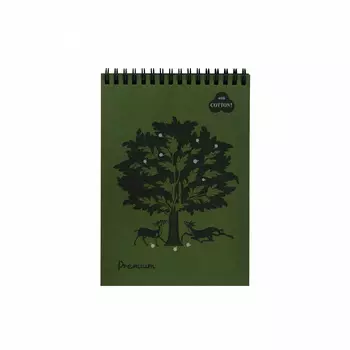 Блокнот для пастели Лилия Холдинг "Premium" А4 30 л на пружине (темные джунгли) "Dark jungle"