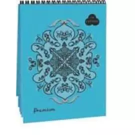 Блокнот для пастели Лилия Холдинг "Premium" А5 30 л на пружине (облачное небо) "Cloudy Sky"