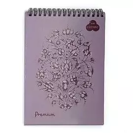 Блокнот для пастели Лилия Холдинг "Premium" А5 30 л на пружине (темно-розовый) "Lavanda"