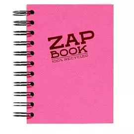 Блокнот для сухих техник на спирали Clairefontaine "Zap Book" Wiro А6 160 л 80 г