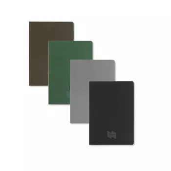 Блокнот для записей на гибком переплёте FALAFEL BOOKS А5B Oak green, 64 л., 120 гр., в точку