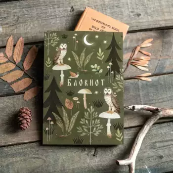 Блокнот Дворникова А. "Совы на грибах"