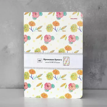 Блокнот FALAFEL BOOKS А5 Flowers