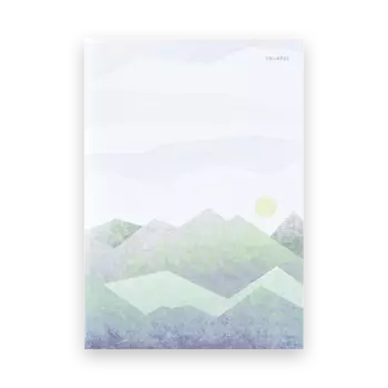 Блокнот FALAFEL BOOKS А5T Green Mountains