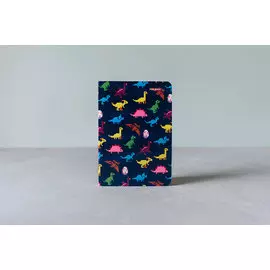 Блокнот FALAFEL BOOKS А6 Dinosaurs, 40л, 80г, без линовки