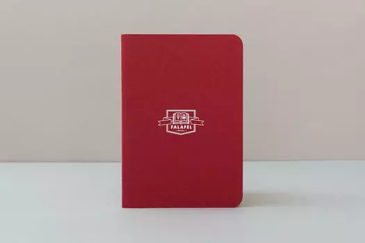 Блокнот FALAFEL BOOKS А6 Red