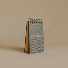 Блокнот на пружине FALAFEL BOOKS, А7, 60 л., 80 гр