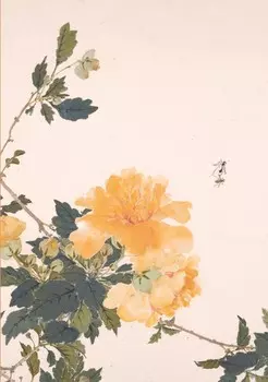 Блокнот Насекомые и цветы "Две мушки"