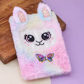 Блокнот плюшевый "Funny hare"