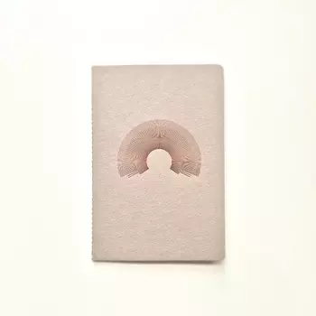 Блокнот "Сияние" Серый