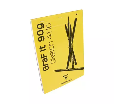 Блокнот-склейка для эскизов Clairefontaine "Graf It" А5 80 л 90 г