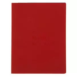 Блокнот в линейку Fabriano "MyPad" 24х18,5 см 48 л 85 г, обложка красная