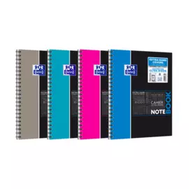 Блокнот в линейку OXFORD Student SOS Notebook A4+ двойная спираль, твердая обложка