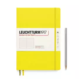 Блокнот в точку Leuchtturm1917 Composition B5 109 л, твердая обложка Лимонный