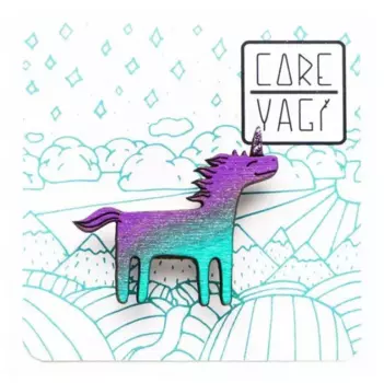 Брошь "COREYAGI" Единорог