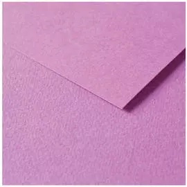 Бумага цветная Clairefontaine "Tulipe" 50х65 см 160 г, легкое зерно, сиреневый