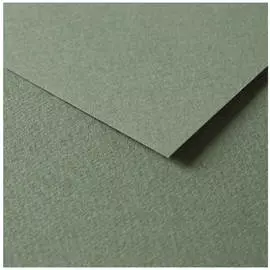 Бумага цветная Clairefontaine "Tulipe" 50х65 см 160 г, легкое зерно, зеленый океан