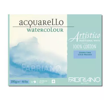 Бумага для акварели Fabriano "Artistico" 56х76 см 200 г