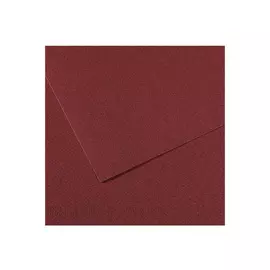 Бумага для пастели Canson "MI-TEINTES" 50x65 см 160 г №503 вишневый
