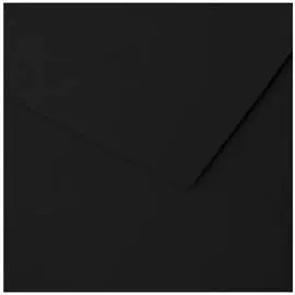 Бумага для пастели Clairefontaine "Ingres" 50x65 см, 130 г черный