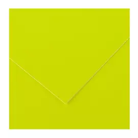 Бумага с флуоресцентным покрытием Canson 50х65 см 250 г Желтый