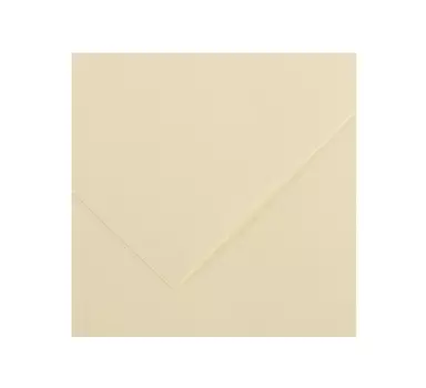 Бумага тонированная Canson "Iris Vivaldi" 50х65 см 120 г №02 кремовый