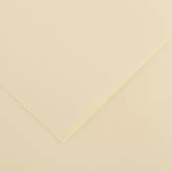 Бумага тонированная Canson "Iris Vivaldi" 50х65 см 240 г №02 кремовый