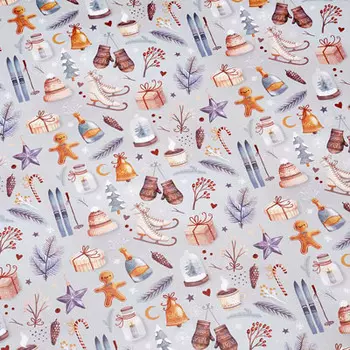 Бумага упаковочная "Fairy tale" 70х100 см