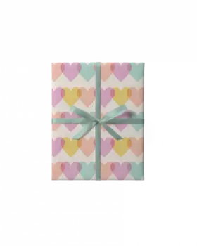 Бумага упаковочная "Love is in the air"