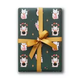 Бумага упаковочная "Lucky Cats"