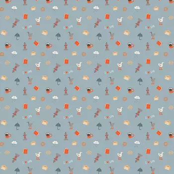 Бумага упаковочная "Петербургский паттерн" 70*100 см