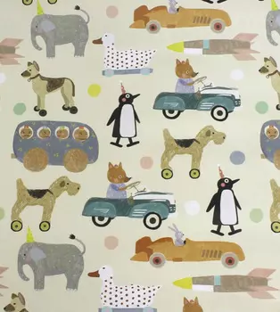 Бумага упаковочная "TOYS" 70х100 см