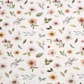 Бумага упаковочная "Watercolor Flowers" 70х100 см