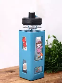 Бутылка "Bright square", blue 700 мл