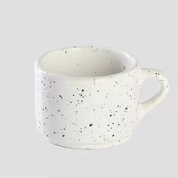 Чашка чайная фарфоровая KK/home, 9,5 см, h 7,5 см, 350 мл