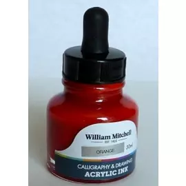 Чернила акриловые William Mitchell 30 мл Оранжевый