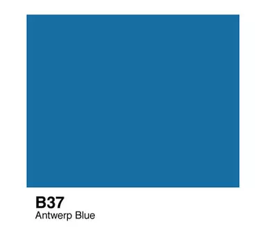 Чернила COPIC B37 (антиверпенский синий, antwerp blue)