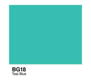 Чернила COPIC BG18 (чирок синий, teal blue)