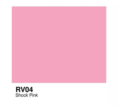 Чернила COPIC RV04 (ярко розовый, shock pink)