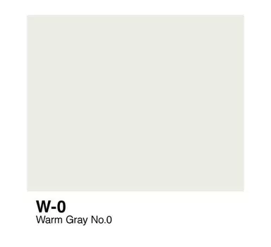 Чернила COPIC W0 (теплый серый, warm gray)