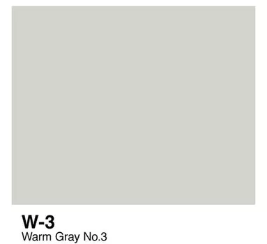 Чернила COPIC W3 (теплый серый, warm gray)