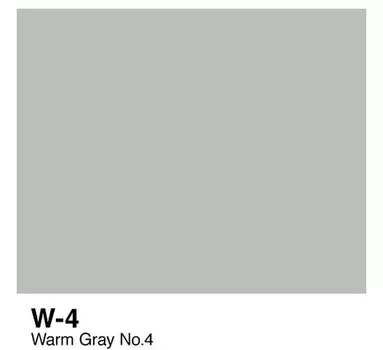 Чернила COPIC W4 (теплый серый, warm gray)