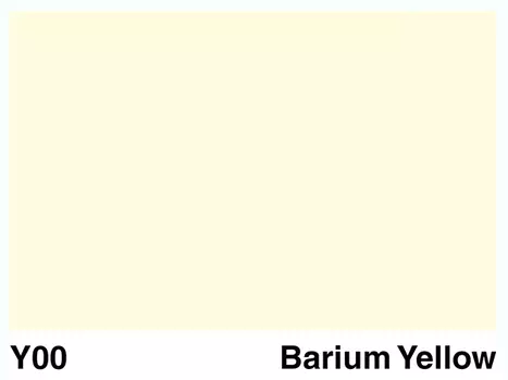 Чернила COPIC Y00 (желтый барий, barium yellow)