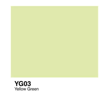 Чернила COPIC YG03 (желто-зеленый, yellow green)