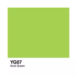 Чернила COPIC YG07 (кислотно-зеленый, acid green)