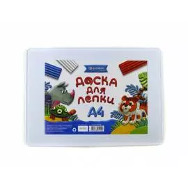 Доска для лепки Глобус белая