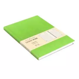 Ежедневник недатированный "Desert Rose" А5 136 л 70 г, зеленый