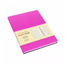 Ежедневник недатированный "Desert Rose" А6+ 136 л 70 г, малиновый